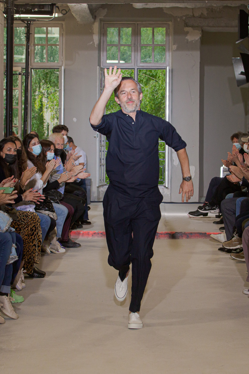 Officine Generale fashion show for Spring/Summer 2022