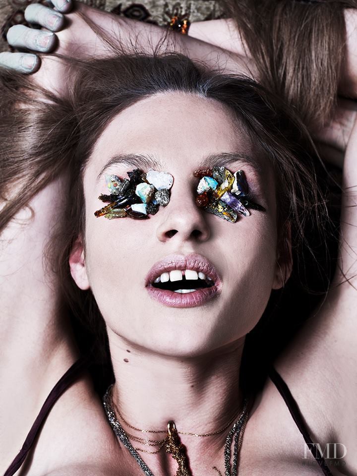 Elle Brittain featured in  the Maripossa Qualia advertisement for Spring/Summer 2014