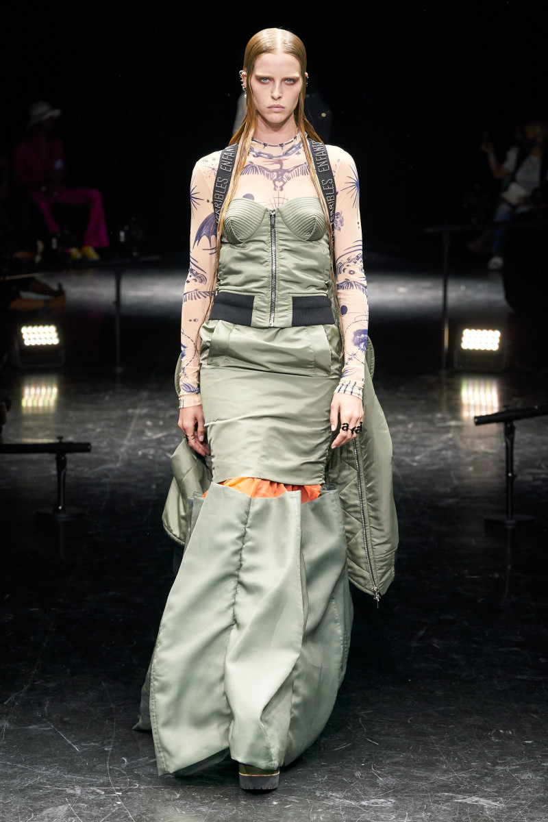 Abby Champion featured in  the Jean Paul Gaultier Haute Couture fashion show for Autumn/Winter 2021