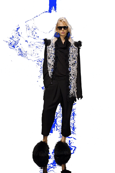 Balmain lookbook for Resort 2022