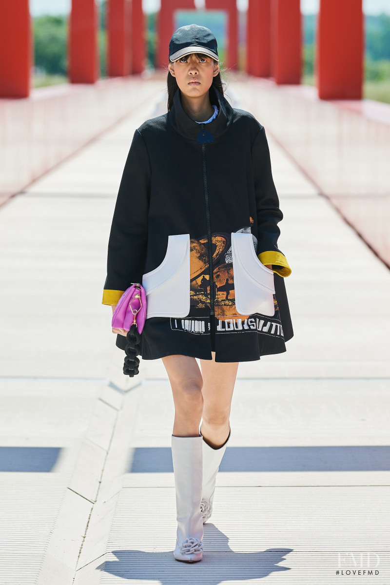 Seng Khan featured in  the Louis Vuitton fashion show for Resort 2022