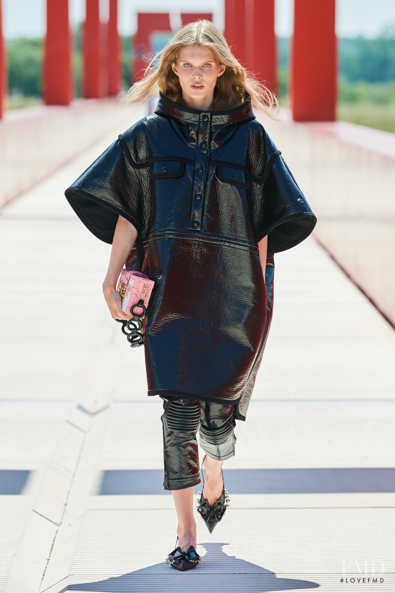 Ida Heiner featured in  the Louis Vuitton fashion show for Resort 2022