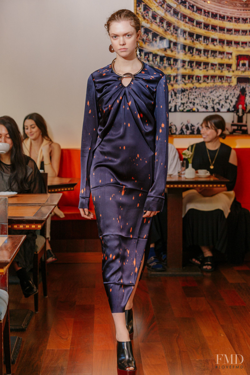 Marina Moscone fashion show for Resort 2022