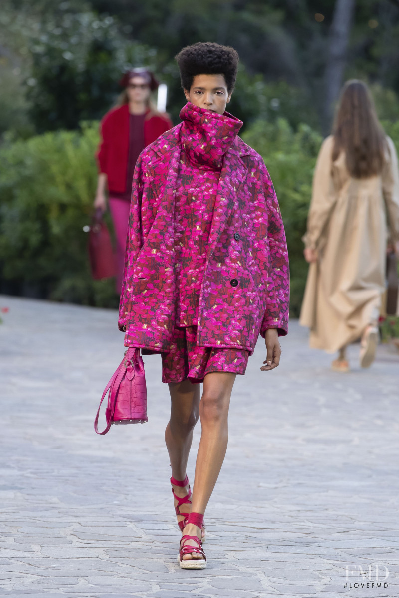 Max Mara fashion show for Resort 2022