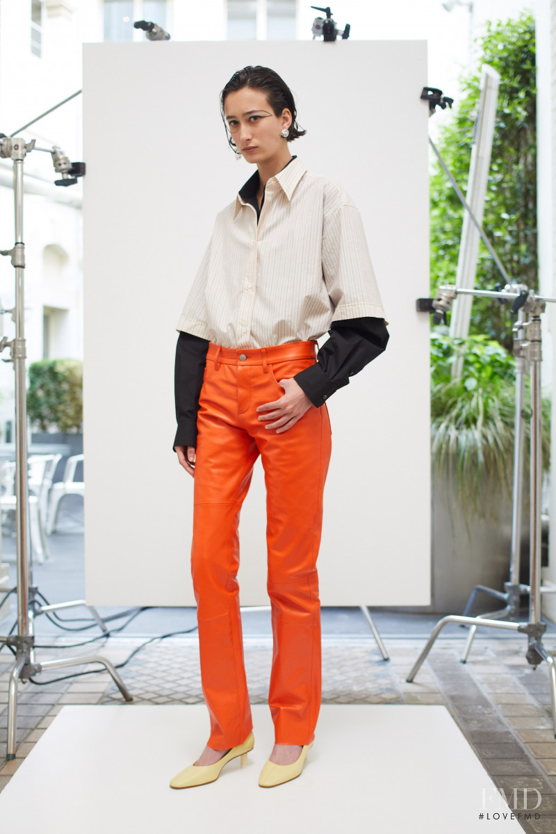 Miriam Saiz featured in  the MM6 Maison Martin Margiela lookbook for Resort 2022