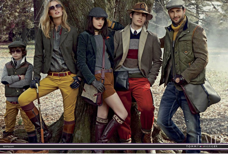 Jacquelyn Jablonski featured in  the Tommy Hilfiger advertisement for Autumn/Winter 2012