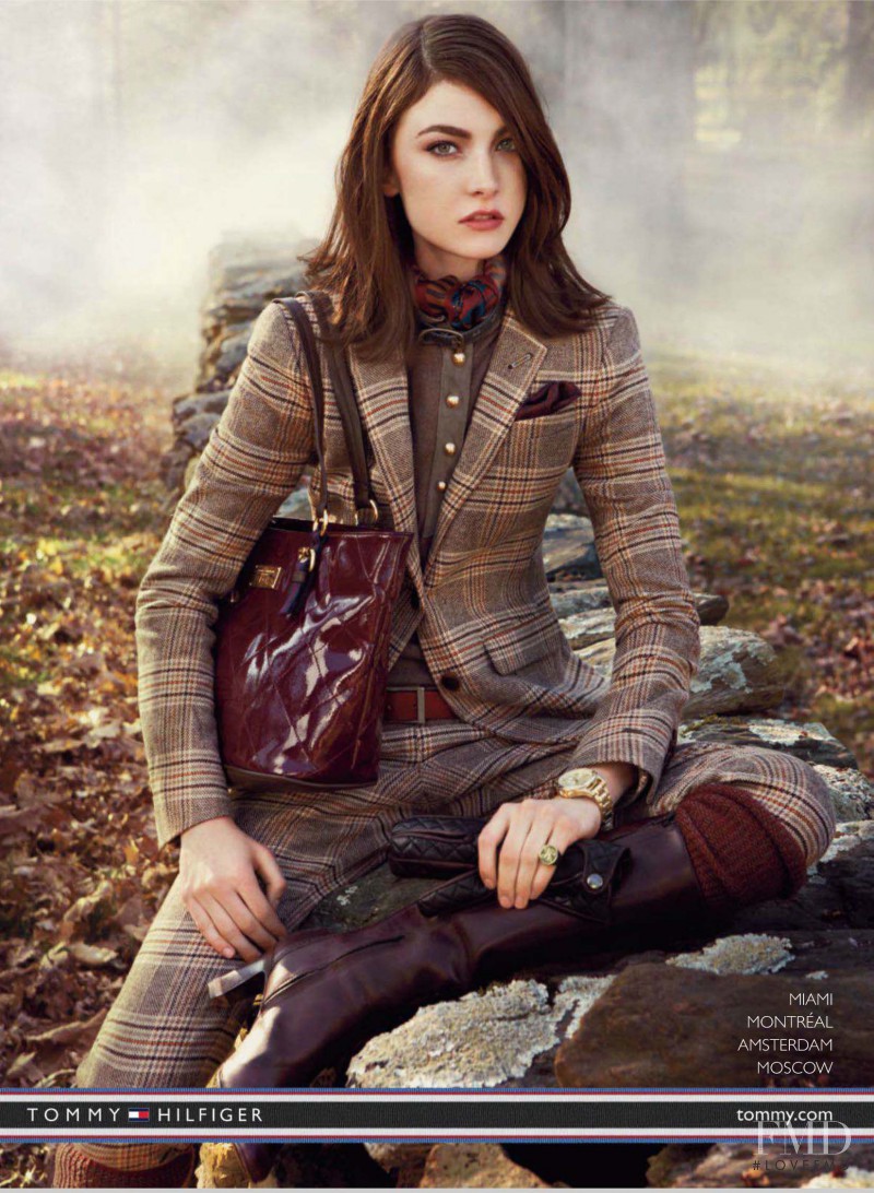 Jacquelyn Jablonski featured in  the Tommy Hilfiger advertisement for Autumn/Winter 2012