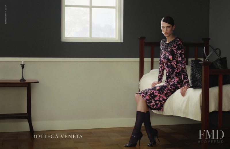 Aymeline Valade featured in  the Bottega Veneta advertisement for Autumn/Winter 2012