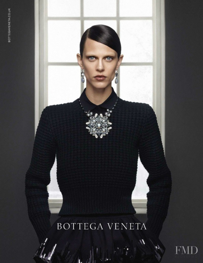 Aymeline Valade featured in  the Bottega Veneta advertisement for Autumn/Winter 2012