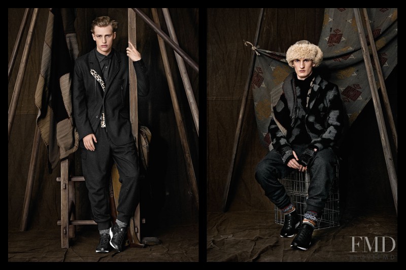 Y-3 advertisement for Autumn/Winter 2012