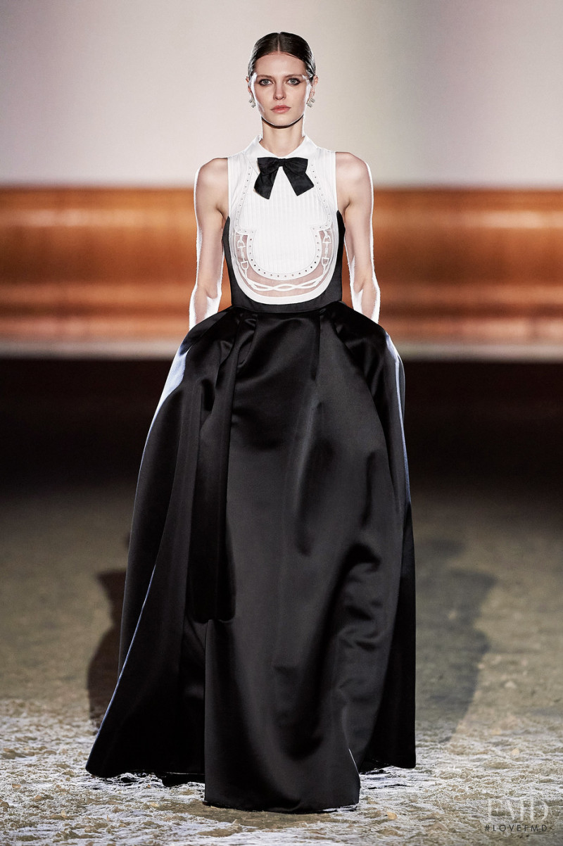 Natalia Bulycheva featured in  the Elisabetta Franchi fashion show for Autumn/Winter 2021