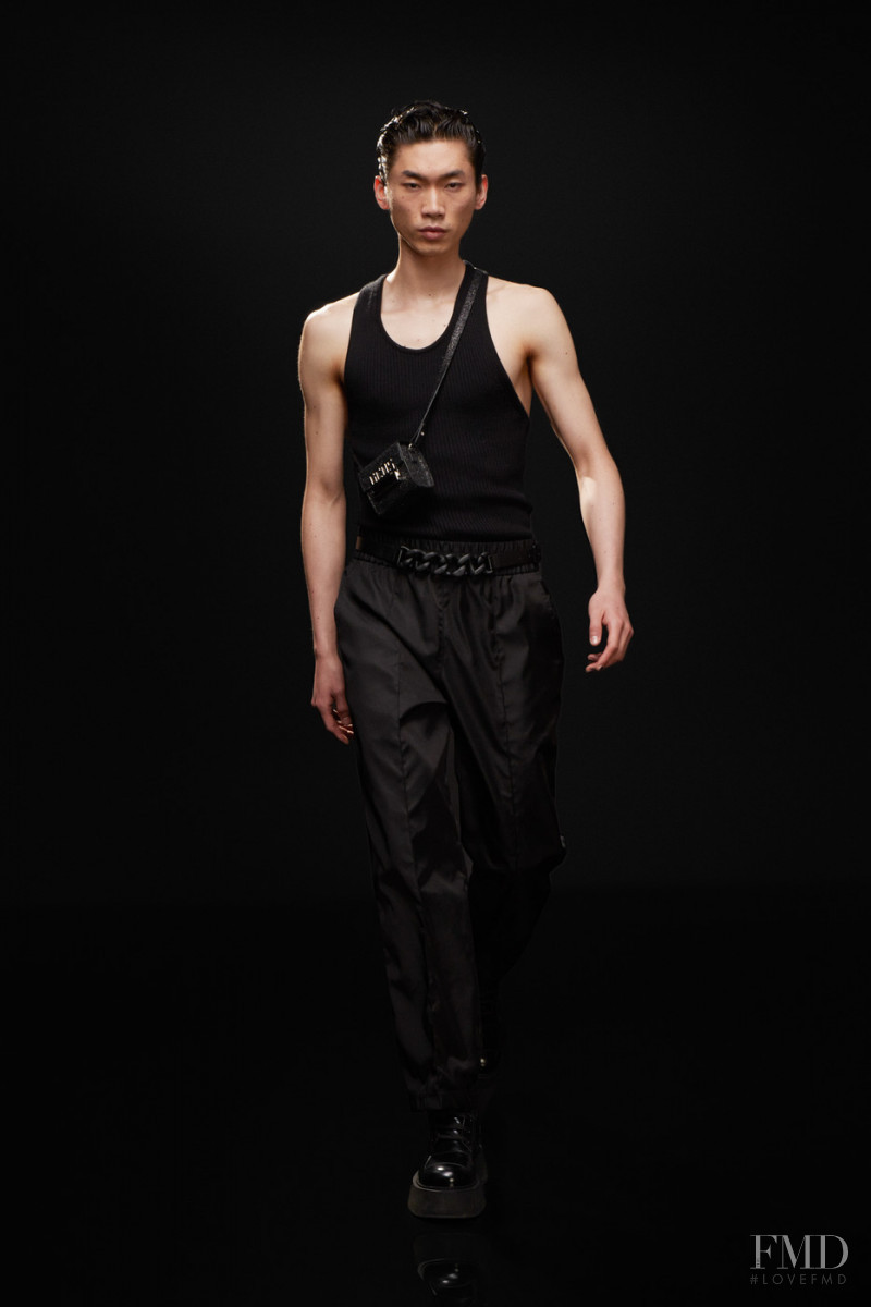 Hidetatsu Takeuchi featured in  the GCDS fashion show for Autumn/Winter 2021