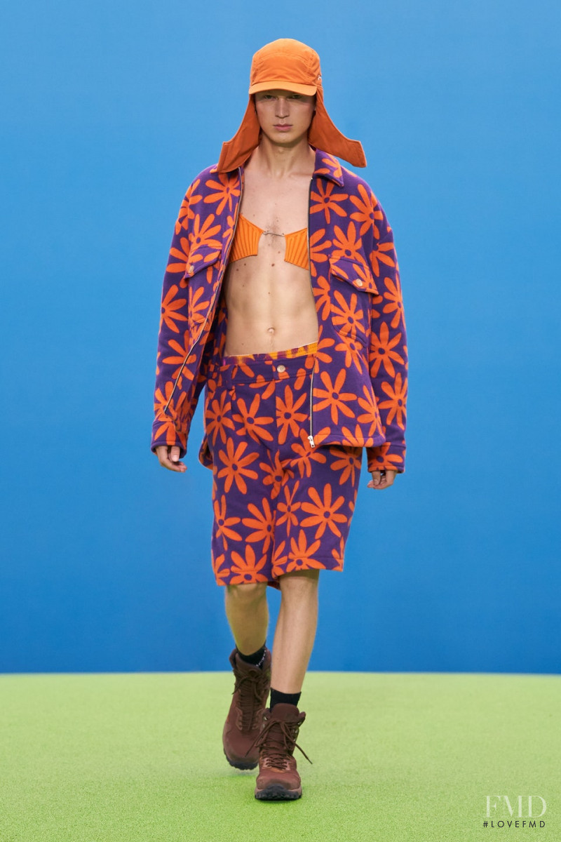 Jonas Glöer featured in  the Jacquemus fashion show for Autumn/Winter 2021