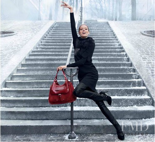 Emily DiDonato featured in  the Longchamp advertisement for Autumn/Winter 2012