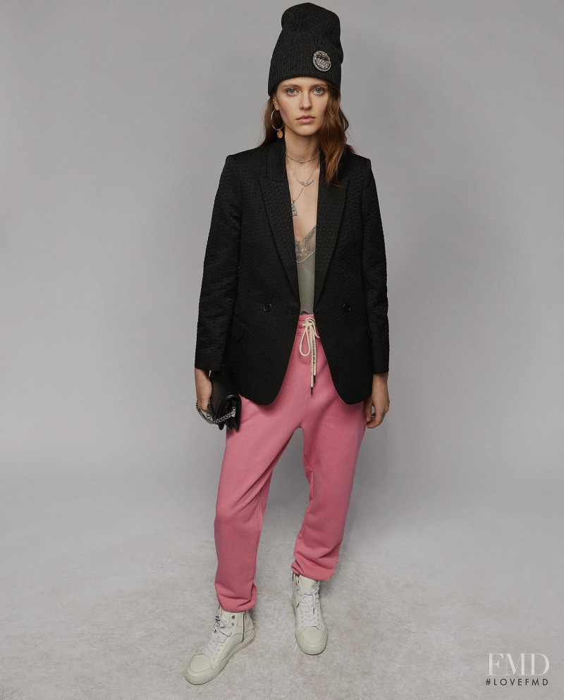 Natalia Bulycheva featured in  the Zadig & Voltaire lookbook for Autumn/Winter 2021