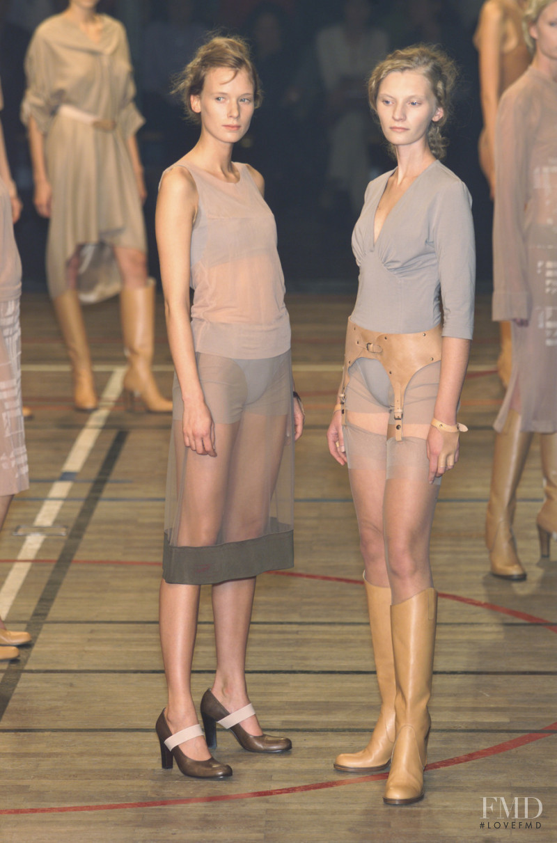 A.F. Vandevorst fashion show for Spring/Summer 2001