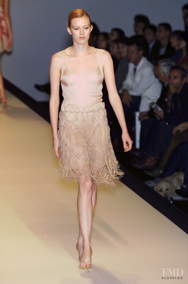 Antonio Berardi fashion show for Spring/Summer 2001