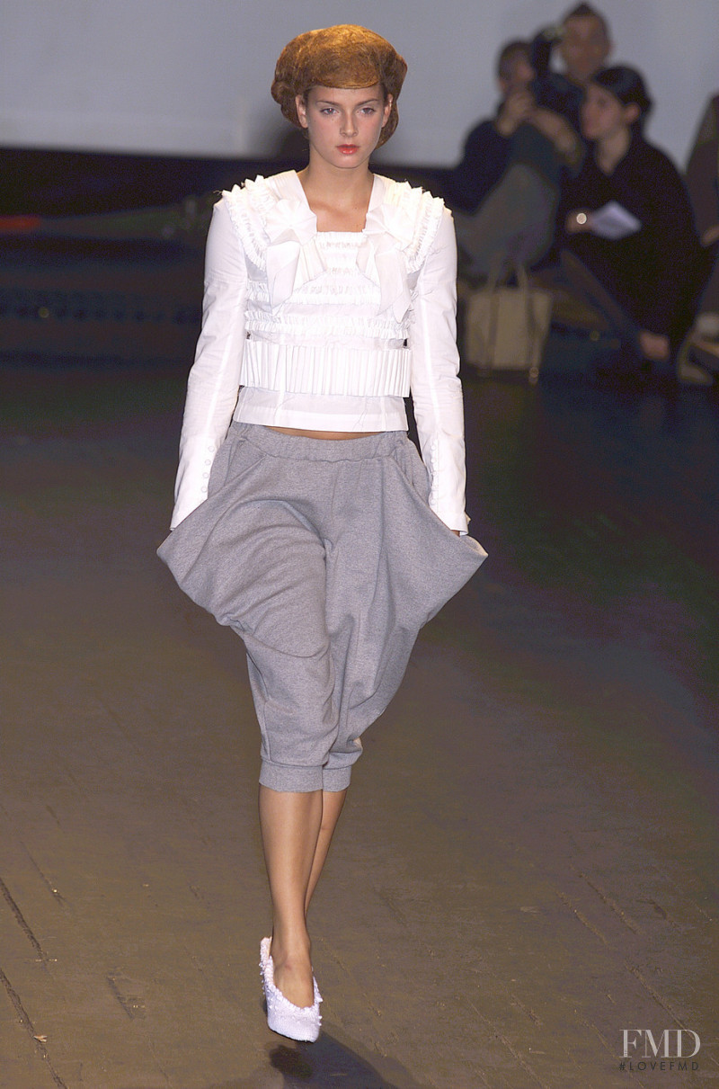 Bernhard Willhelm fashion show for Spring/Summer 2001