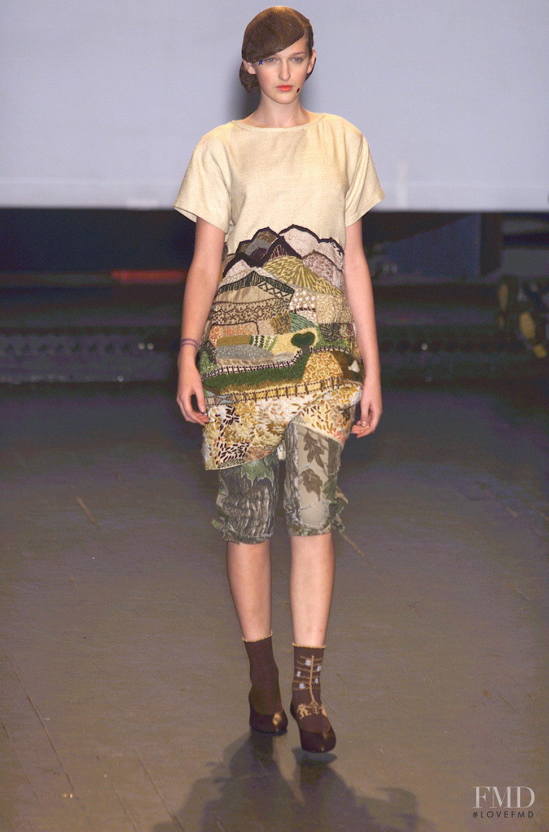 Bernhard Willhelm fashion show for Spring/Summer 2001