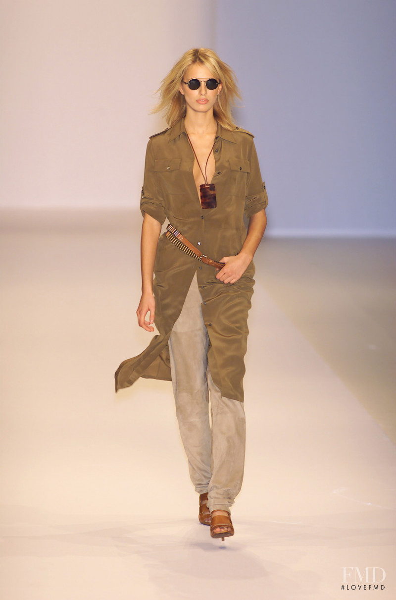 Karolina Kurkova featured in  the Celine fashion show for Spring/Summer 2001