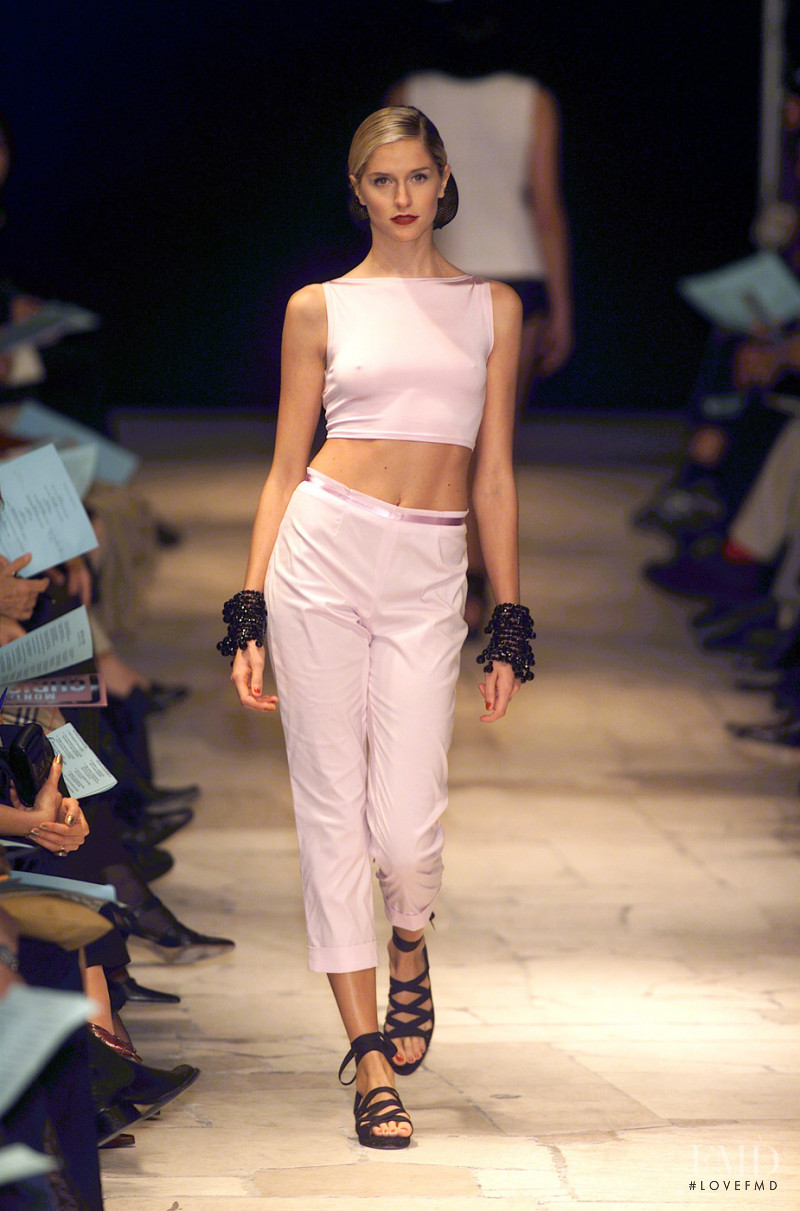 Michel Klein Cher fashion show for Spring/Summer 2001