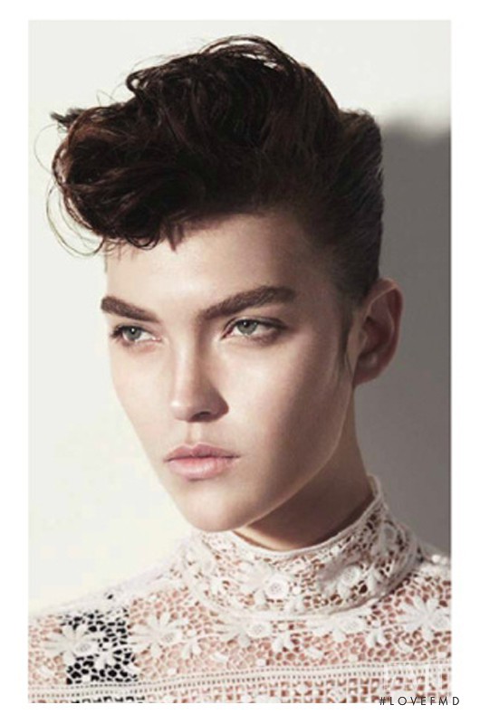 Arizona Muse featured in  the Isabel Marant advertisement for Autumn/Winter 2012