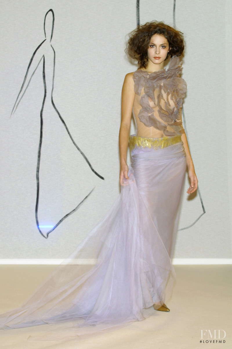 Dominique Sirop fashion show for Spring/Summer 2001