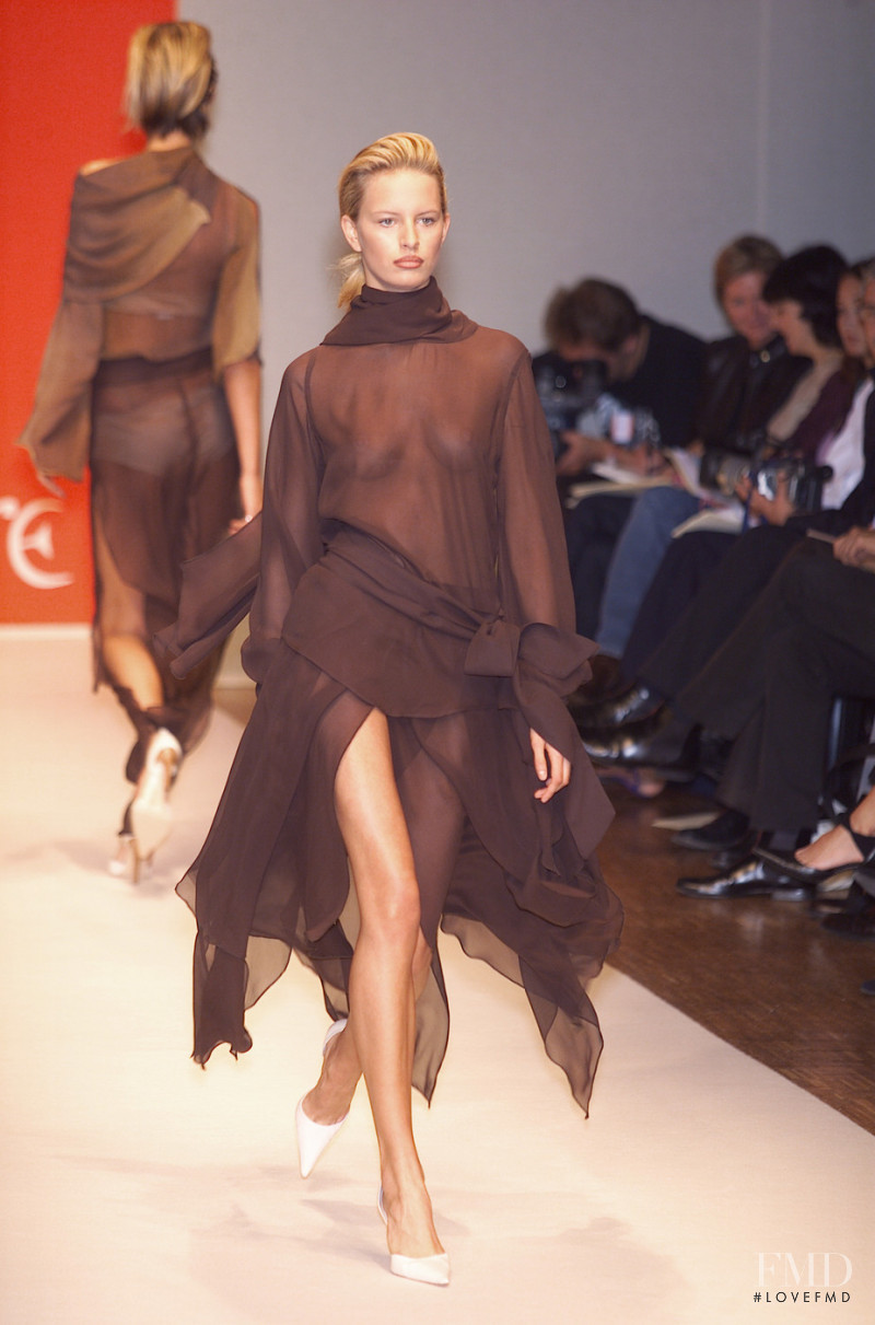 Eric Bergère fashion show for Spring/Summer 2001