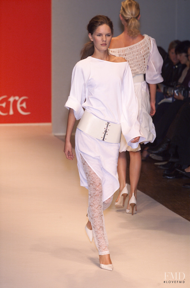 Eric Bergère fashion show for Spring/Summer 2001