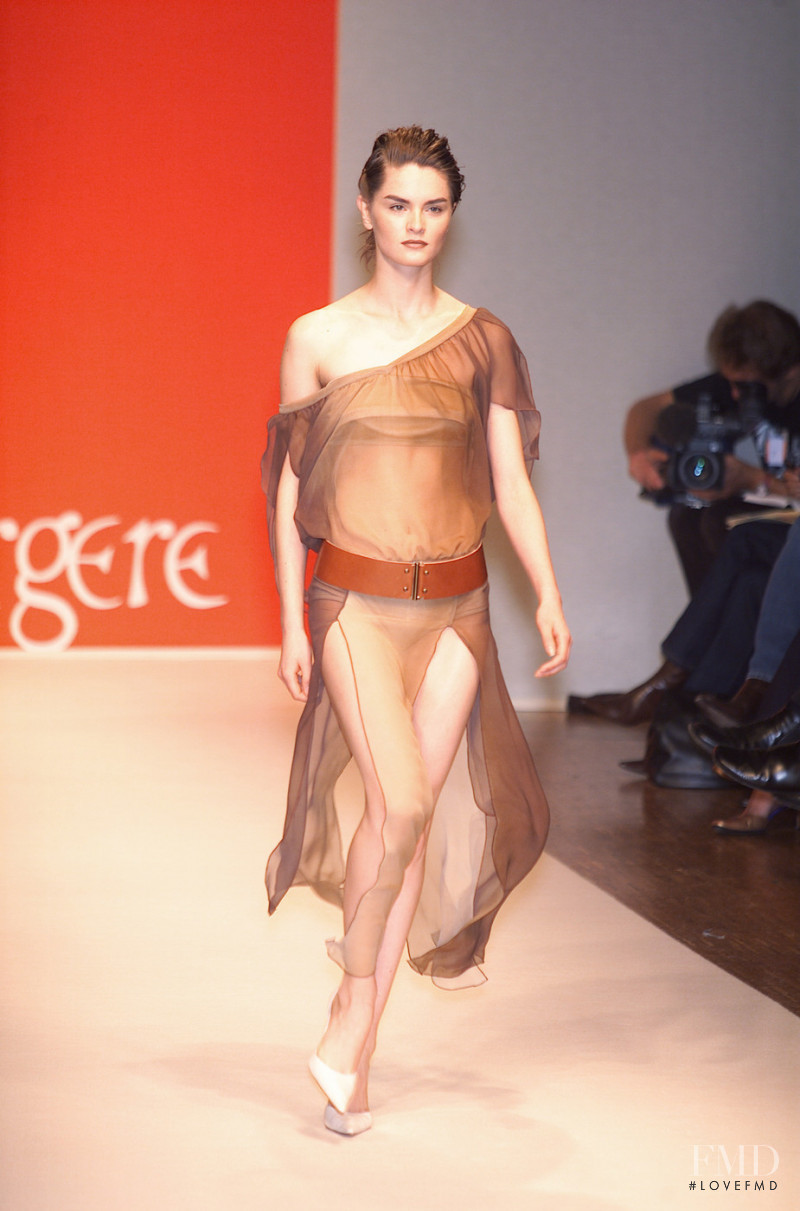 Eric Bergère fashion show for Spring/Summer 2001