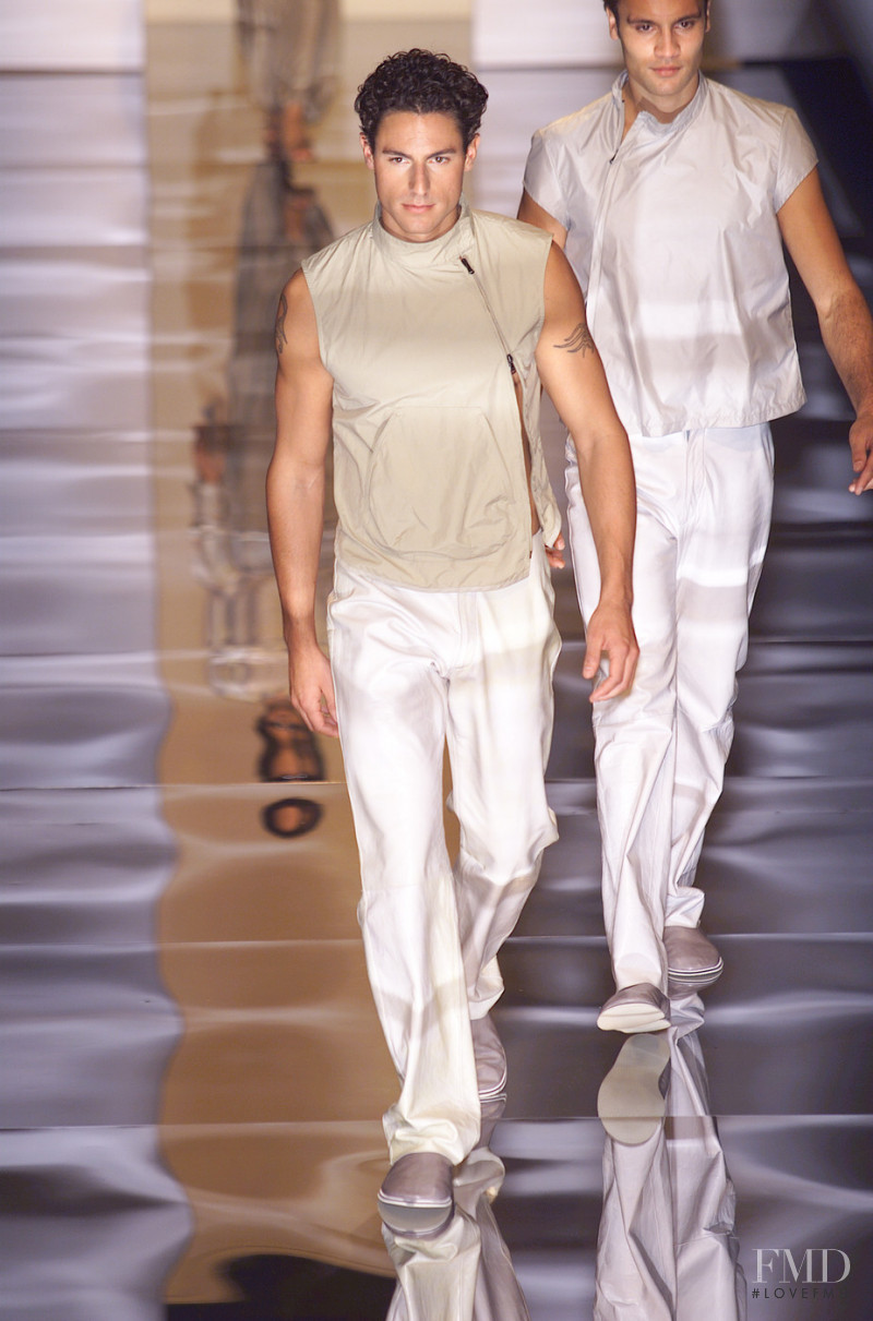 Emporio Armani fashion show for Spring/Summer 2001
