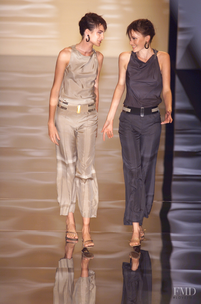 Emporio Armani fashion show for Spring/Summer 2001