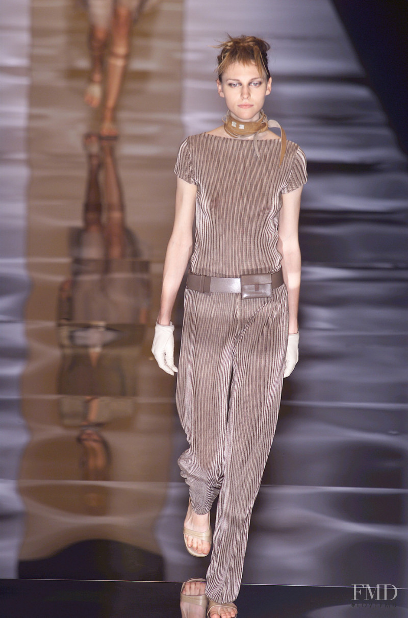 Emporio Armani fashion show for Spring/Summer 2001
