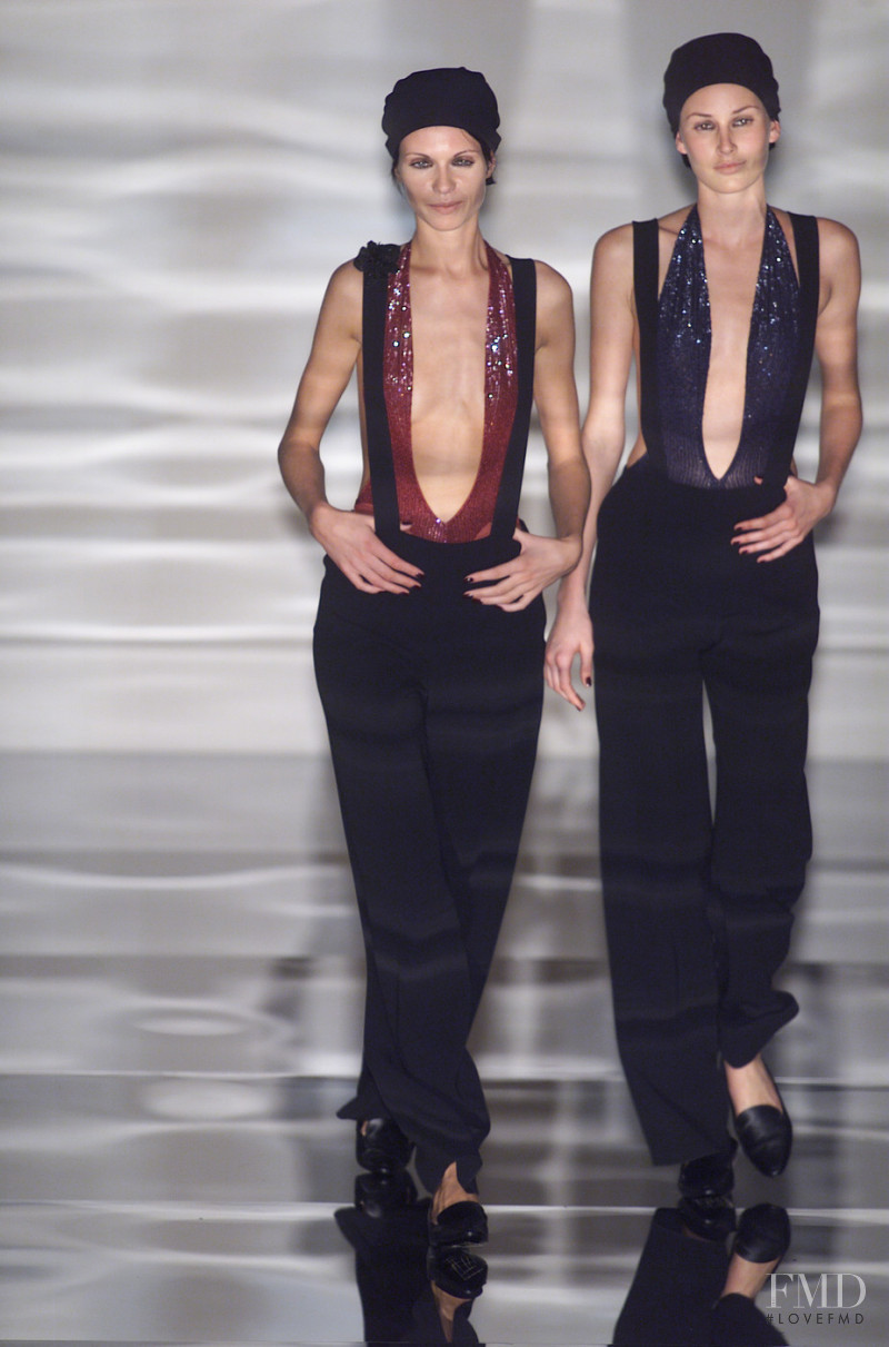 Giorgio Armani fashion show for Spring/Summer 2001