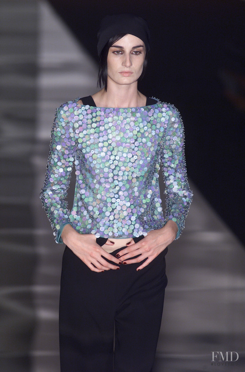 Giorgio Armani fashion show for Spring/Summer 2001