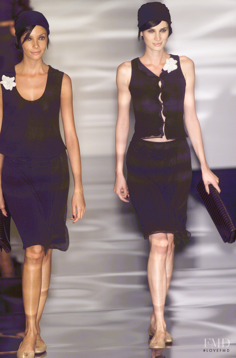 Giorgio Armani fashion show for Spring/Summer 2001