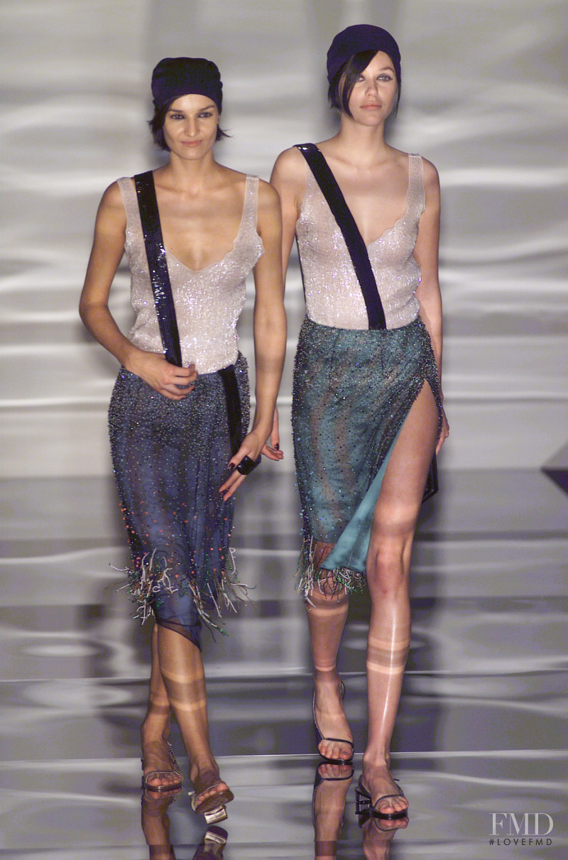 Giorgio Armani fashion show for Spring/Summer 2001