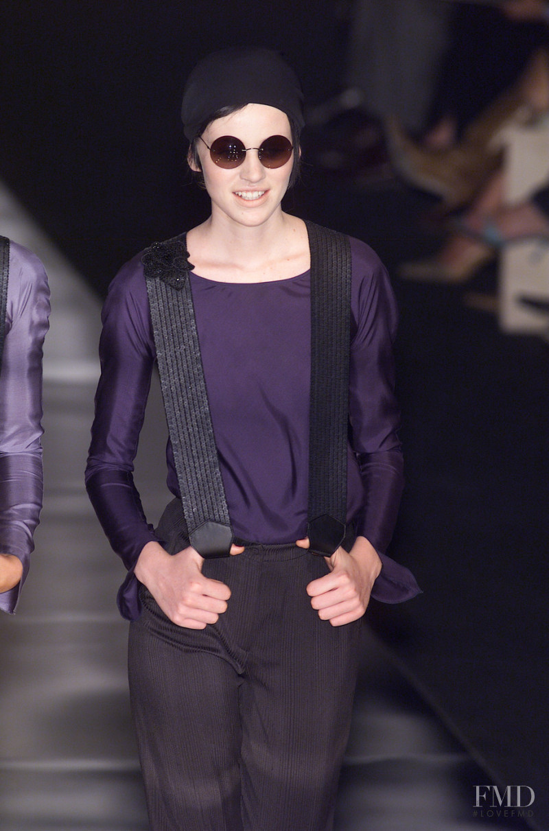 Giorgio Armani fashion show for Spring/Summer 2001