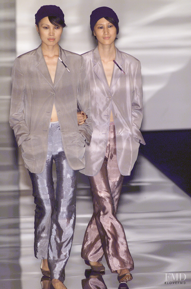 Giorgio Armani fashion show for Spring/Summer 2001