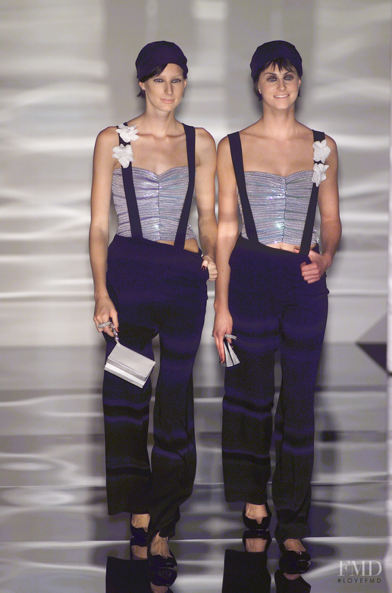 Giorgio Armani fashion show for Spring/Summer 2001