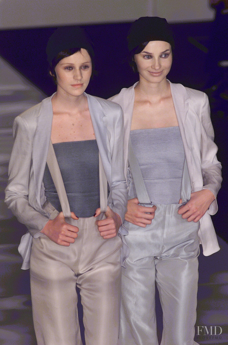 Giorgio Armani fashion show for Spring/Summer 2001