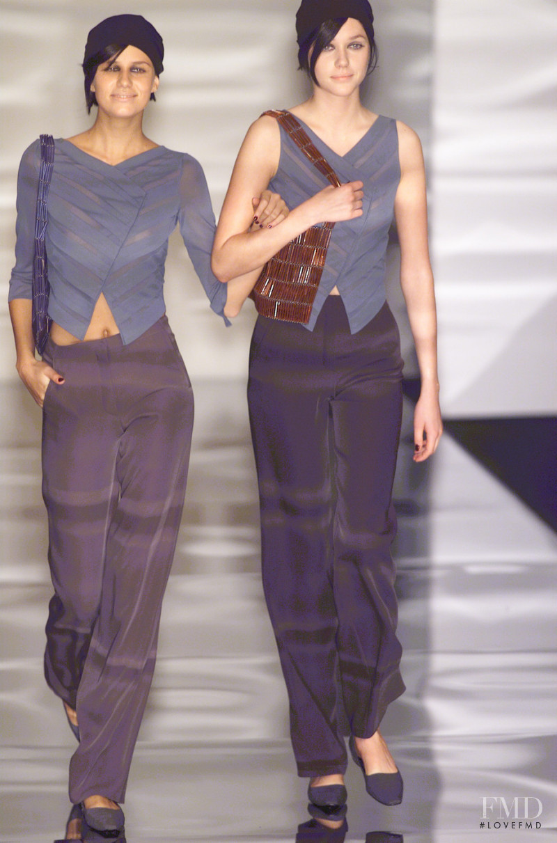 Giorgio Armani fashion show for Spring/Summer 2001