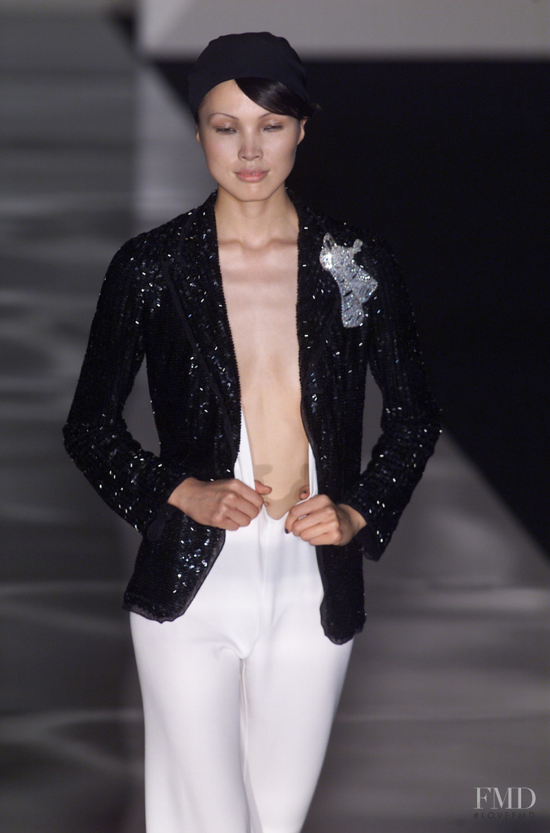 Giorgio Armani fashion show for Spring/Summer 2001