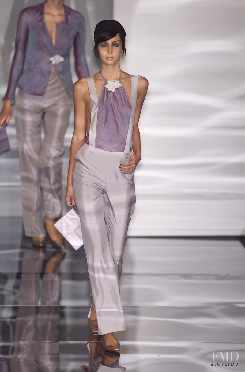 Giorgio Armani fashion show for Spring/Summer 2001