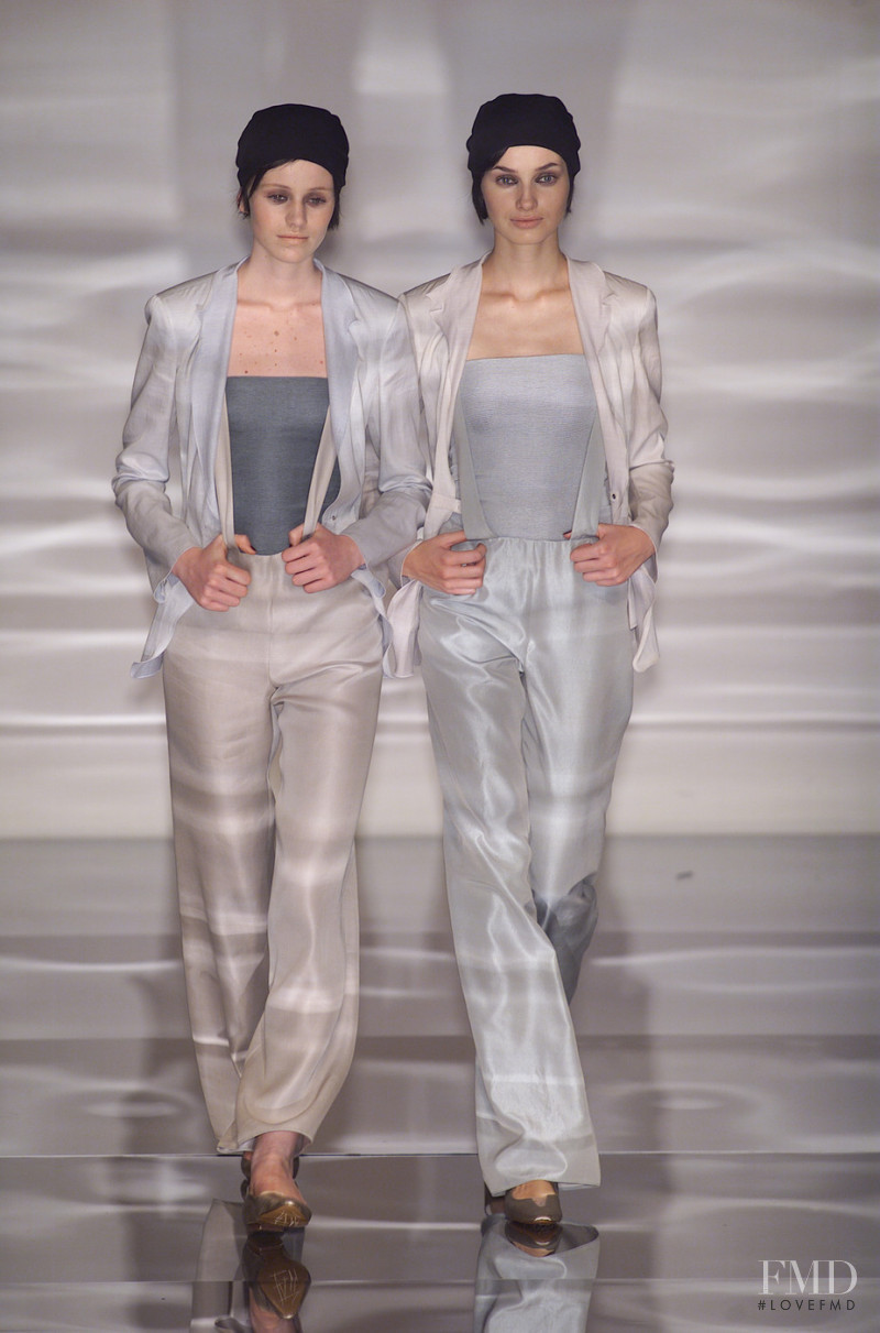 Giorgio Armani fashion show for Spring/Summer 2001