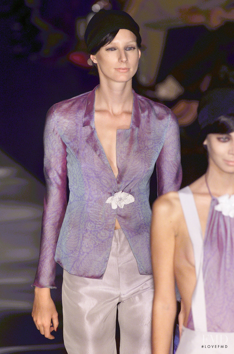 Giorgio Armani fashion show for Spring/Summer 2001