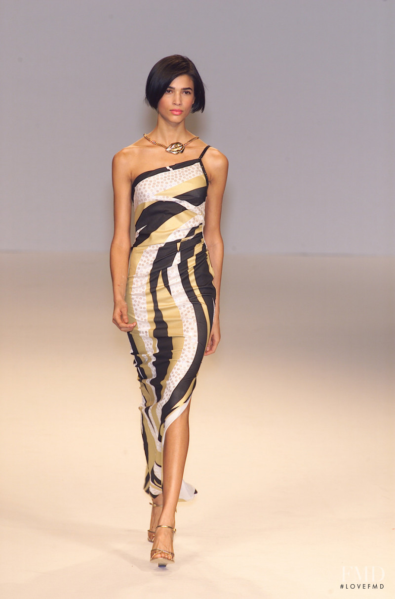 Teresa Lourenço featured in  the Iceberg fashion show for Spring/Summer 2001