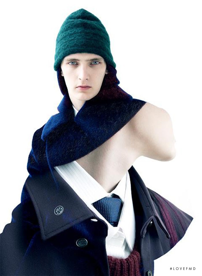 Raf Simons advertisement for Autumn/Winter 2012