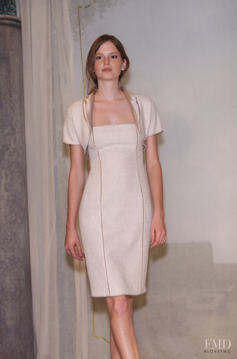 Sarah Schulze featured in  the Luisa Beccaria fashion show for Spring/Summer 2001