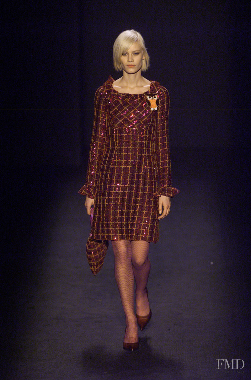 Anna Sui fashion show for Autumn/Winter 2001